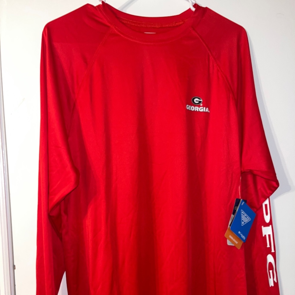NWT M Georgia Columbia PFG long sleeve shirt